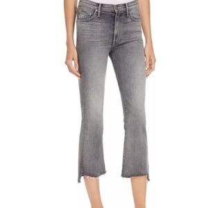 Mother Denim Insider Crop Step Fray Jeans